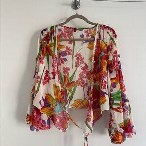 Vintage Floral Blouse